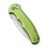 Nóż CIVIVI Button Lock Praxis Aluminum Green